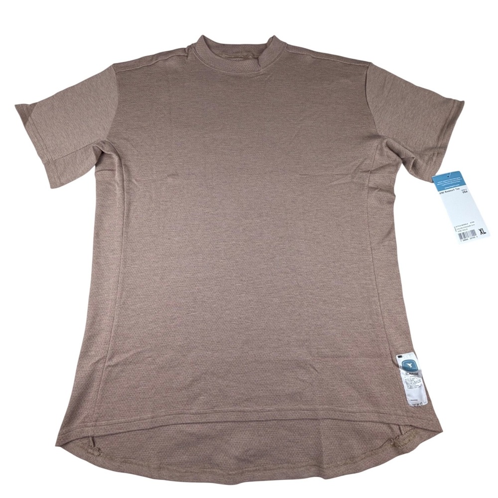 NWT-InSport A760 Nomex Flame Resistant Men's XL‎ Short Sleeve Mock Neck Tee, USA
